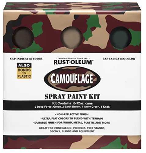 Rust-Oleum 269038-6 PK Specialty Camouflage Spray...