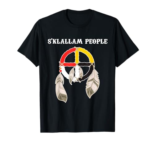 S'Klallam Indian Nation Tribe Native American Medicine Wheel T-Shirt