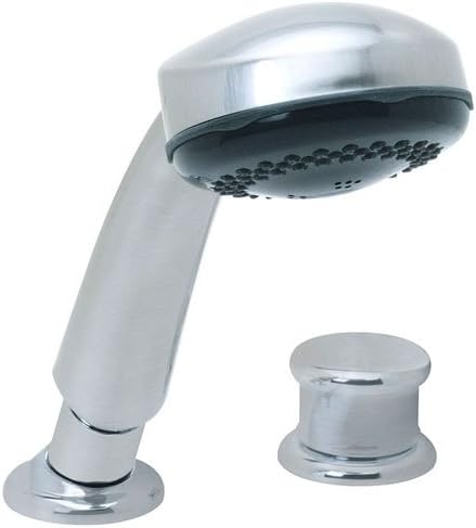 Pfister, LG15-407Y, Deck Mounted Roman Tub Filler and Hand-Held Shower with Push Button Diverter, Tuscan Bronze