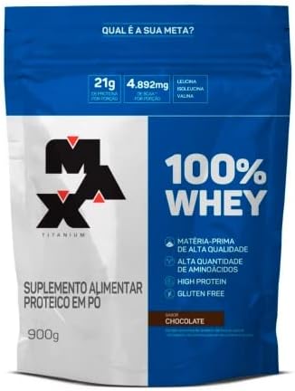 100% Whey Protein Max Titanium | High Protein | Auxilio na Formaç...