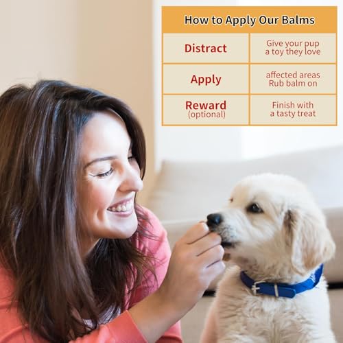 GJYC PET Snout Soother Nose Sunscreen Balm for Dogs & Cats - Natural Healing & Moisturizing Balm for Dry, Cracked Snouts - Plant-Based, Soothing Skin Formula - Thumbnail 6
