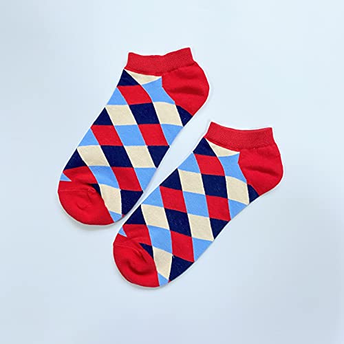 Socks Men's Invisible Short Summer Socks Quality Business Casual spring Color Combed cotton Boat Socks2