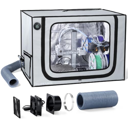 Image of TOPCUBE 3D Printer Enclosure for Bambu Lab A1 Combo with Exhaust Kit