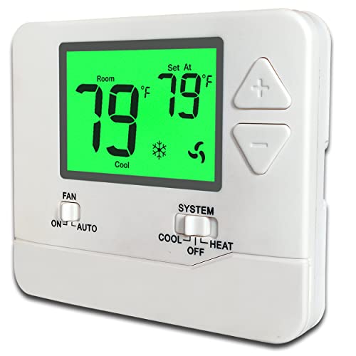Top12 Best Non Programmable Thermostat Under 50 Reviews & Buying