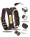 TagME Hundehalsband Personalisiert aus Leder mit Eingraviertem Hundename und Telefonnummer, Hundehalsband aus Echtem Leder für Große Hunde