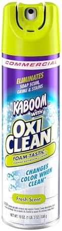 Kaboom 5703700071CT Foamtastic Bathroom Cleaner, Fresh Scent, 19 ...