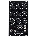Drive Controls CV-controllable Parameters 14HP Eurack Bass Drum Module with Pitch Tune Depth Attack Decay