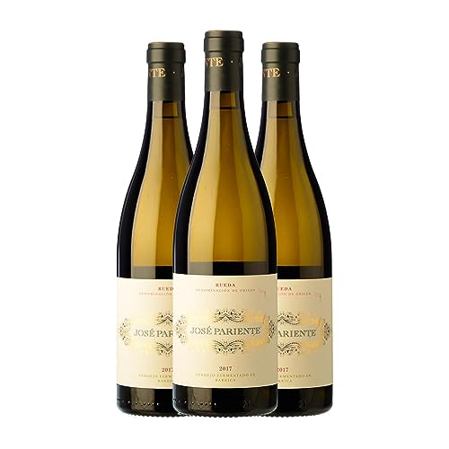 José Pariente Fermentado en Barrica Verdejo Rueda Crianza 75 cl Vino blanco (Caja de 3 Botellas de 75 cl)