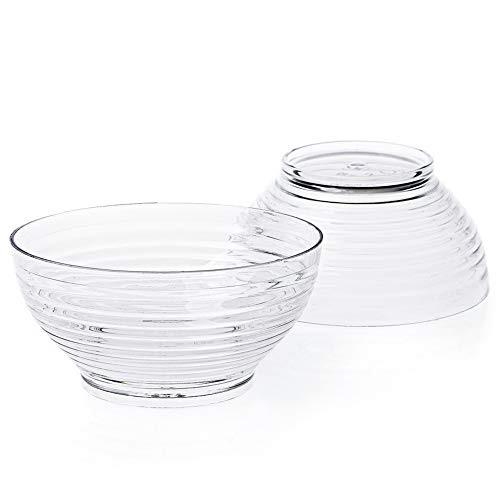 Kingrol 100 Mini Dessert Bowls With Spoons thumb #1