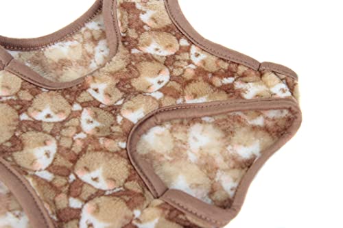 Pickorruchos My Dream Roupa Peloudinha para Cães, Flanel, (Caramelo), 10