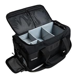 Small Duffel, Gym Bag, Tote Bag, Patented Design, Organized & Spacious, Perfect for Travel, w/Padded Shoulder Strap & Ventilated Shoe Garage™, Durable Material, Convenient (Black)