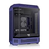 Thermaltake Tower 600 Mid Tower; 2x140mm CT Fans Included; 420mm Radiator Support; 400mm GPU Clearance; Hidden Connector Support; Rotatable PCIe Slots; Future Dusk; CA-1Z1-00MNWN-00