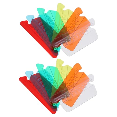Étiquettes de classement PVC transparent NUOBESTY pour dossiers suspendus
