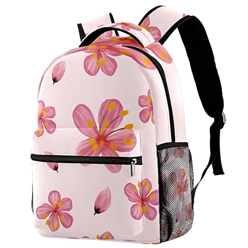 Mochilas ligeras flor de cerezo que alivian la espalda en tus viajes y caminatas largas