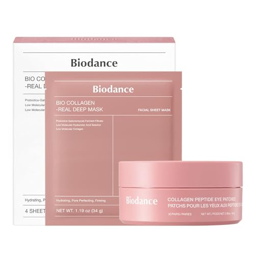 BIODANCE Collagen Anti-Aging Set: Bio Collagen Real Deep Mask & C...