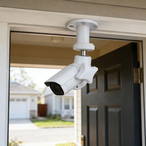 Support de caméra de sécurité orientable à 360° en aluminium robuste - 2