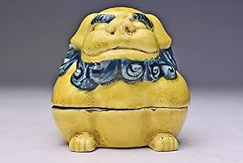 Amazon.co.jp: 永楽保全（ 永楽善五郎 11代 ） 黄交趾 向獅子