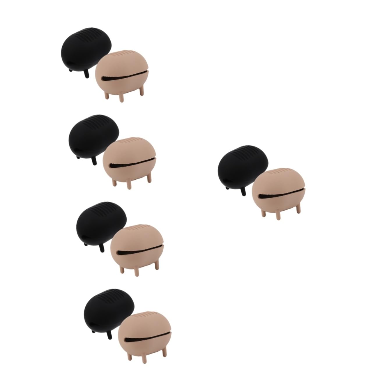FRCOLOR 10stücke Tragbare Make-up Schwamm Aufbewahrungsbox Mit Belüftung Kosmetik Schwamm Für Zuhause Und Reisen Zur Aufbewahrung Von Beauty-schwämmen