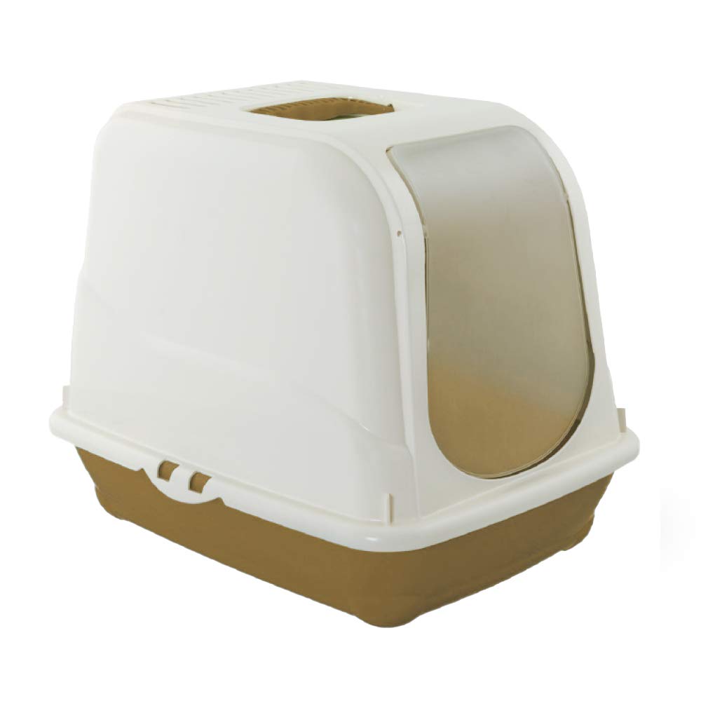 Toilette Oliver Completa Di Filtro e Paletta 46 x 35 x 40 Toilette per gatti, chiusa