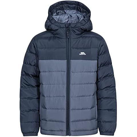 Trespass Boy's Padded Black Jacket, 7-8 Years Cover