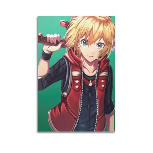 WERETUN Videospiel Xenoblade Chronicles 2 pósteres decorativos para pared e impresión artística moderna para dormitorio familiar, 20 x 30 cm