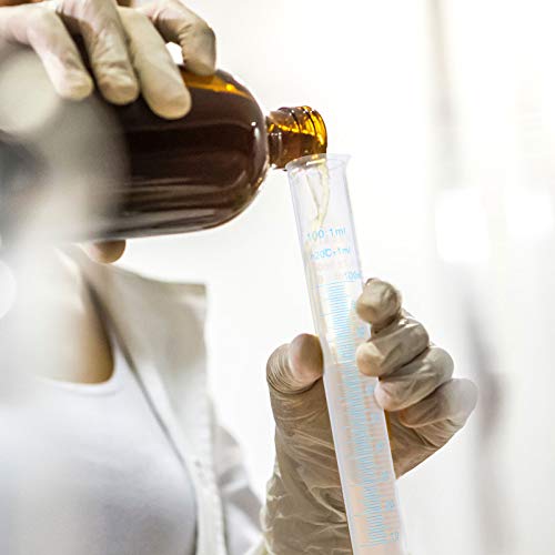 UKCOCO 4 Pcs Cilindro De Medição De Plástico Pp Tubo De Ensaio De Cilindro Graduado Ferramentas De M