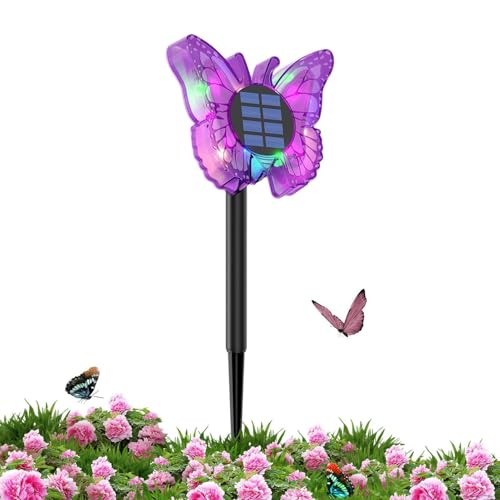 Papillon solaire pour fête d'anniversaire et décoration de paysage