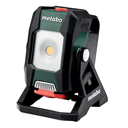 Metabo BSA 12-18 LED 2000 Proyector de obra de batería, COB-LED, Batería, 5 horas, IP54, 601504850, black