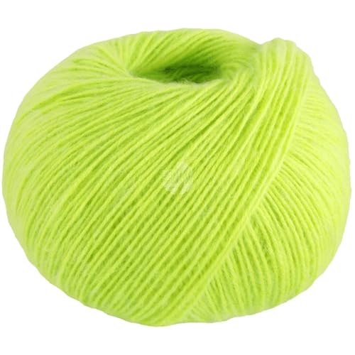 Lana Grossa Ecopuno | Edle Netzgarnstruktur Aus Baumwolle Gefüllt Mit Merino/Alpaka | Handstrickgarn Aus 17% Schurwolle (Merino) & 11% Alpaka Wolle | 