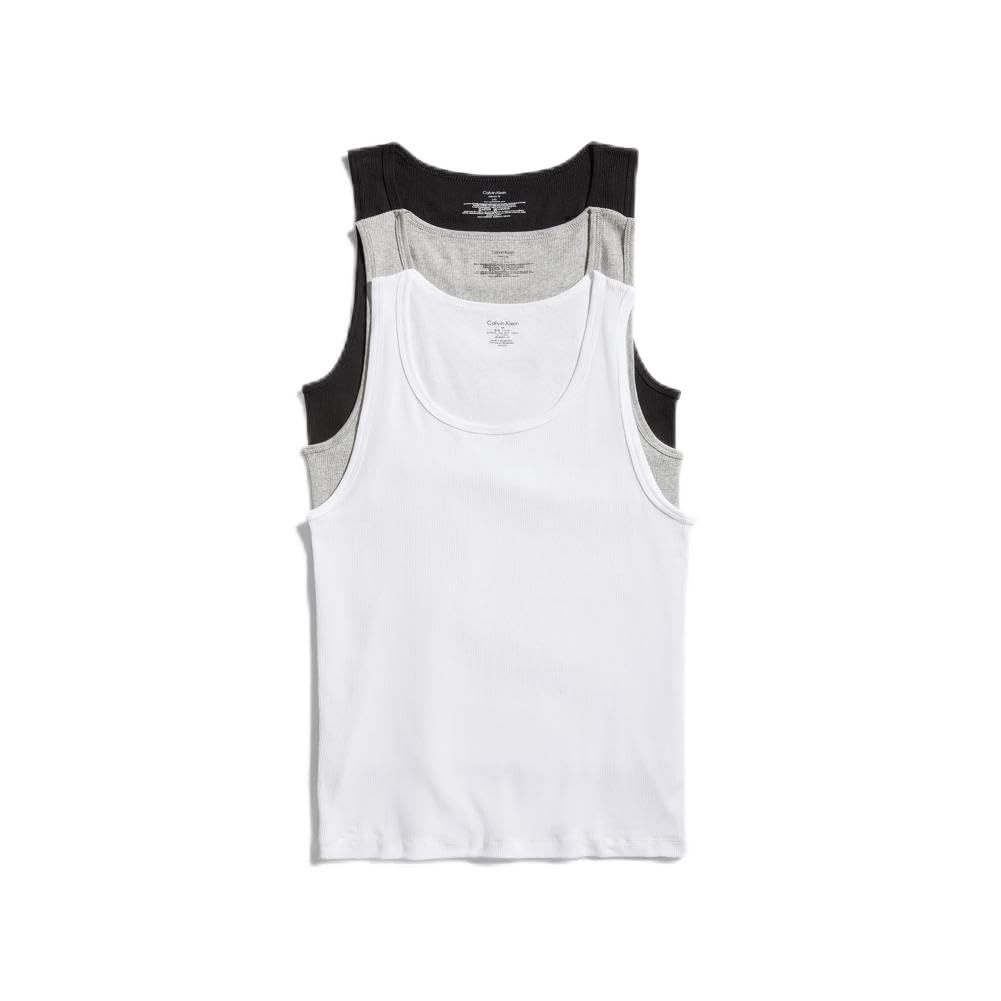 Calvin Klein Men's Cotton Classics 3-Pack Tanks