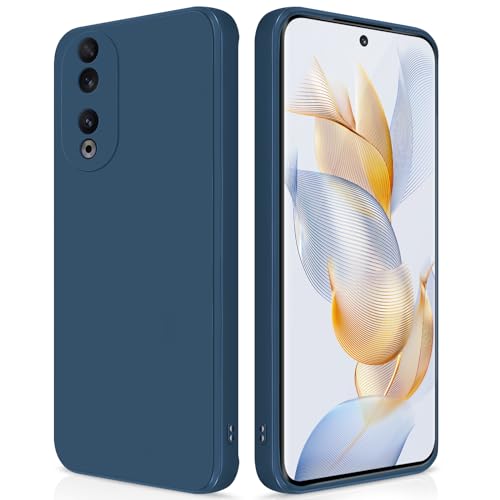 GiiYoon Case Compatible with Honor 90 5G, Silky-Soft Touch Full-Body Protective Phone Silicone Case