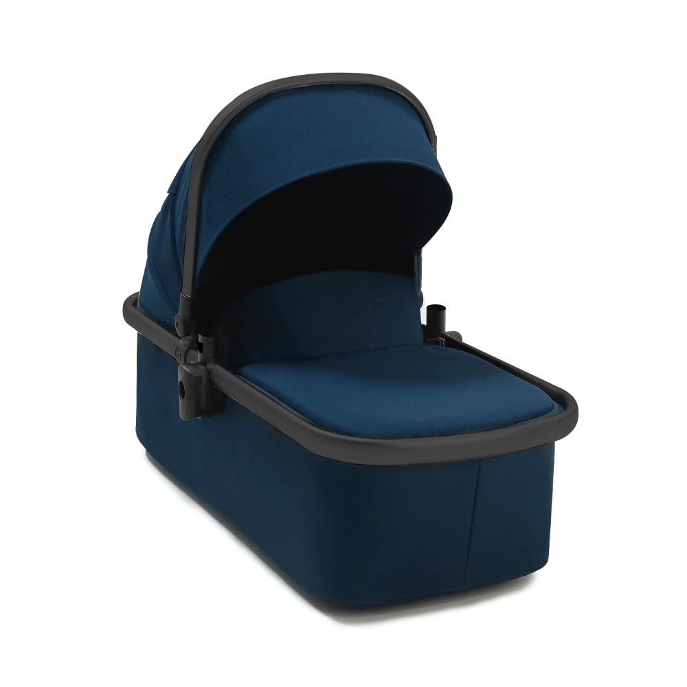 mompushUltimate2 Bassinet, Newborn Stroller Accessory, Optimal Comfort & Extended Sunhood, from Birth to 6 Months