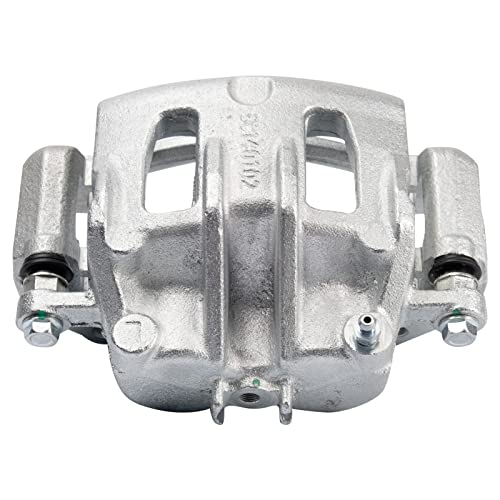 Image of TRQ Front Left Brake Caliper w /Bracket Drivers Side