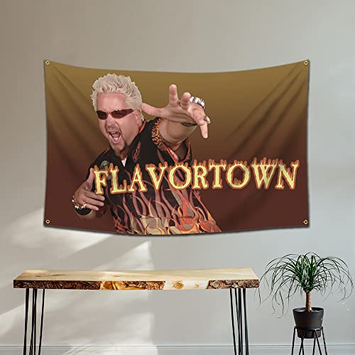 Drapeau Flavortown de qualité supérieure en polyester durable Felizer - 4