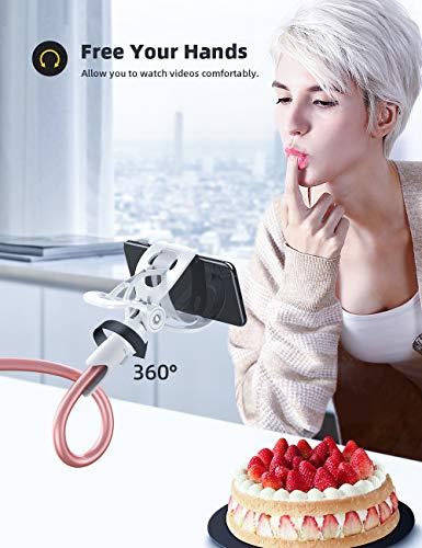 image for Lamicall Phone Holder Bed Gooseneck Mount - Cell Phone Clamp Clip for 
