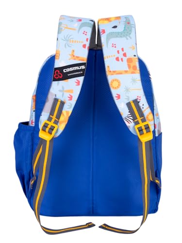 Image of COSMUS TINY TOTS ANIMO Printed School Bag 20L - 16 inches Kids Backpack ideal for Boys and Girls of Age Group 2-5 yrs | Student Casual Daypacks