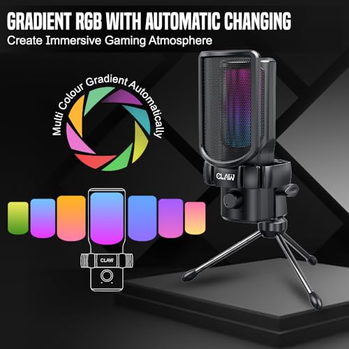 CLAW GM17 Condenser RGB Gaming Mic - image 6