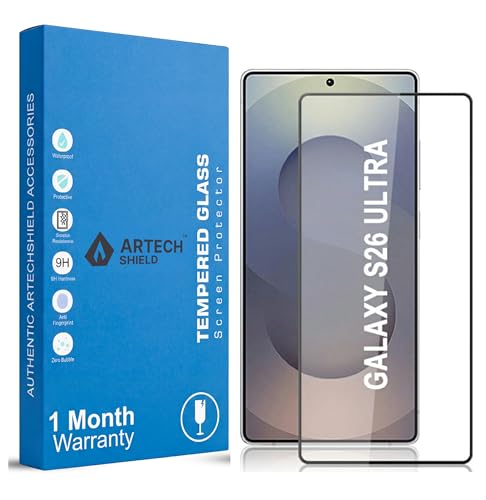 Image of Tempered Glass Screen Protector for Samsung Galaxy S26 Ultra Edge-to-Edge Coverage Anti-Scratch, Anti-Fingerprint, Case-Friendly