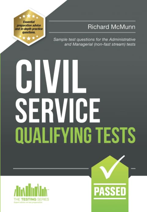 CIVIL SERVICE QUALIFYING TESTS:: Sample test questions for the Administrative and Managerial (non-fast stream) tests