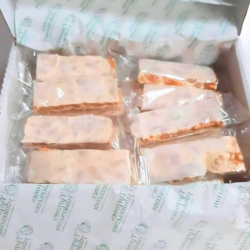 Porciones de Turrón Artesano a granel - Formato de 1kg