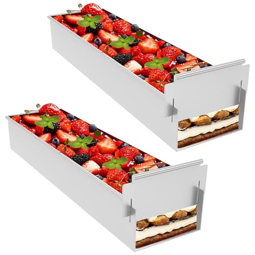 Kouisyy Rectangle Cake Ring Mold