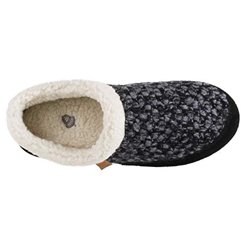 Image of Acorn Womens Slipper with Berber Lining, Suede Siding and Durable Non-Slip Indoor /Outdoor Sole