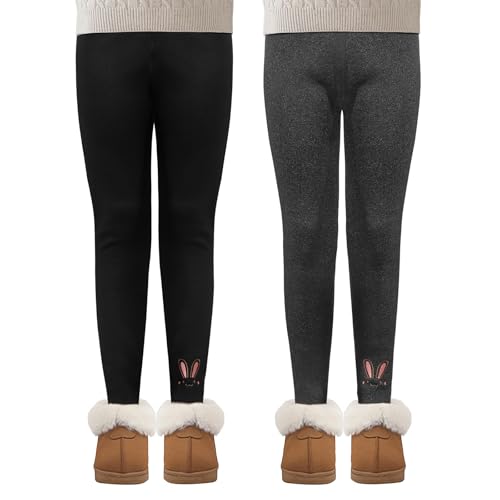 Legging polaire chaud fille pour ne plus avoir froid en hiver