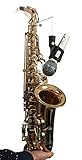 Saxophone Microphone Clip-on Clip Sax Wireless Mic Holder Stand