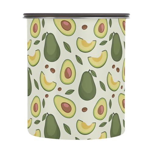 Contenedor Hermético de Café Acero Inoxidable 900ml