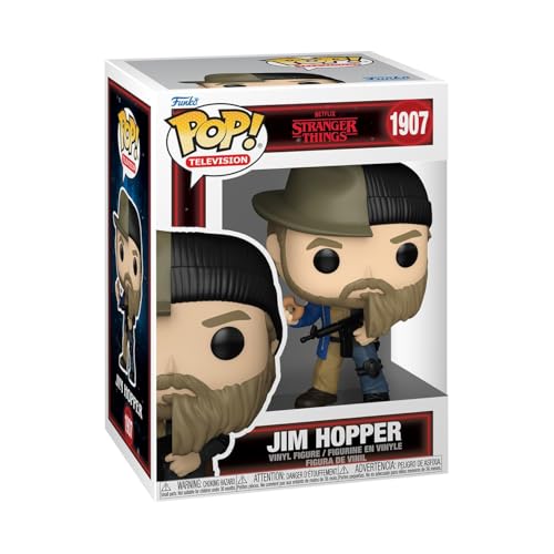 Funko Pop! TV: Stranger Things - Jim Hopper Split - Collectable Vinyl Figure - Gift Idea - Official Merchandise - Toys for Kids & Adults - Fantasy Fan