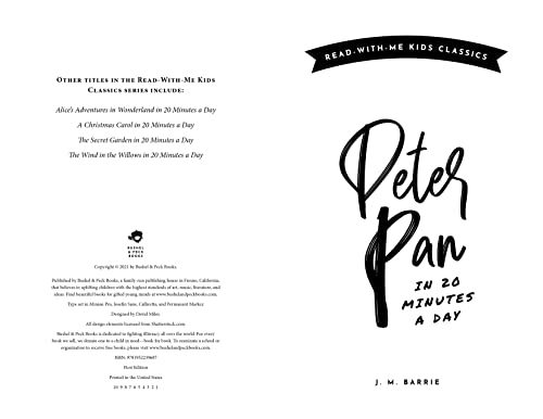 Peter Pan in 20 Minutes a Day: A Read-With-Me Book with Discussion Questions, Definitions, and More! (Read-Aloud Kids Classics, 1) - Image 2