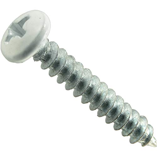 Evite óxido visible con sheet-metal-screws color blanco 502034 hard-to-find cierre