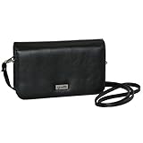 Buxton Women's Crossbody Mini-Bag, Black, One Size