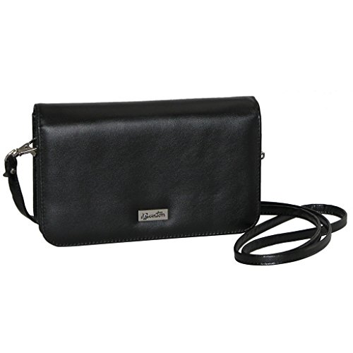 Buxton Women's Crossbody Mini-Bag, Black, One Size